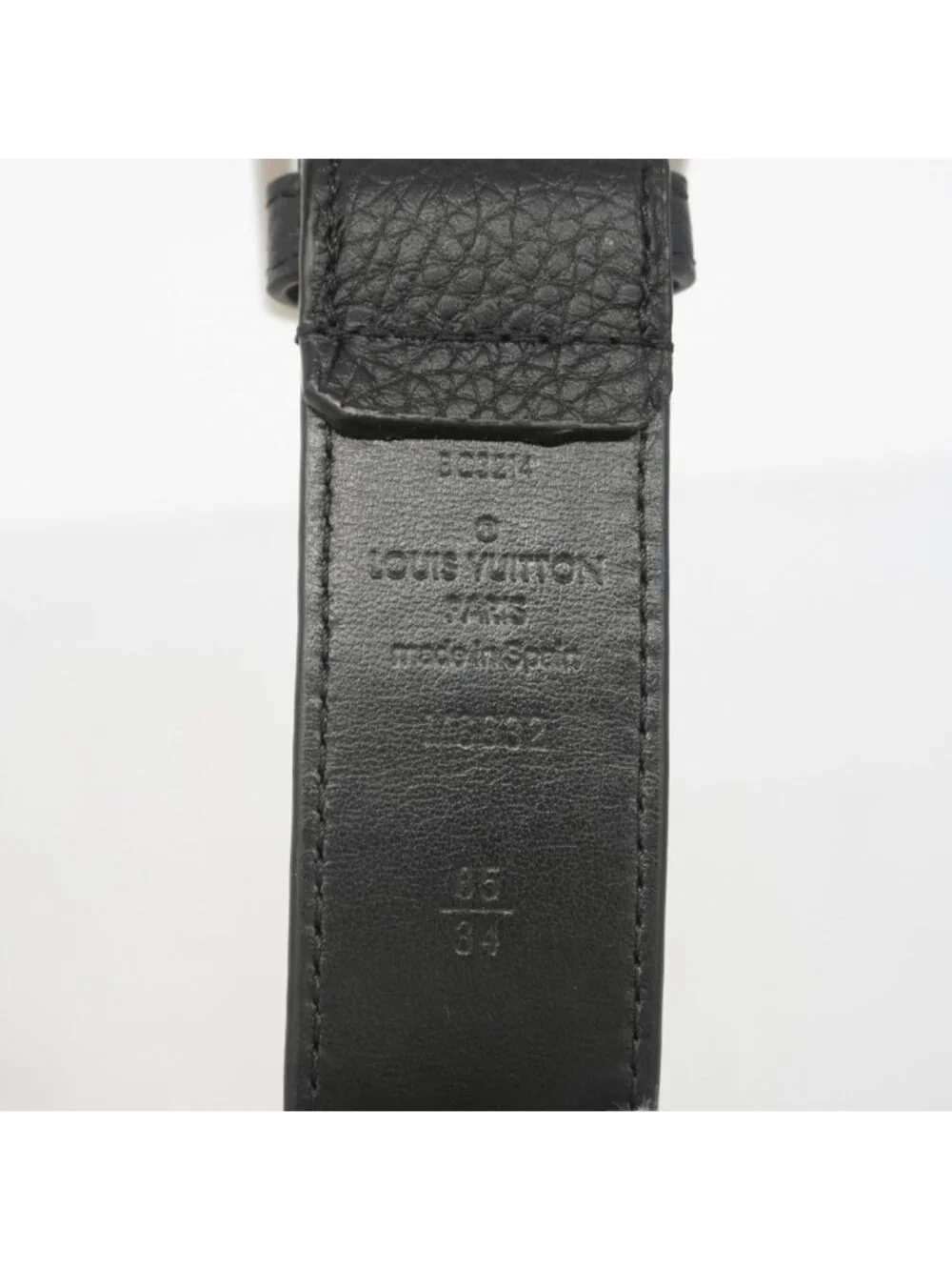 Louis Vuitton Belt Heritage 35 Black